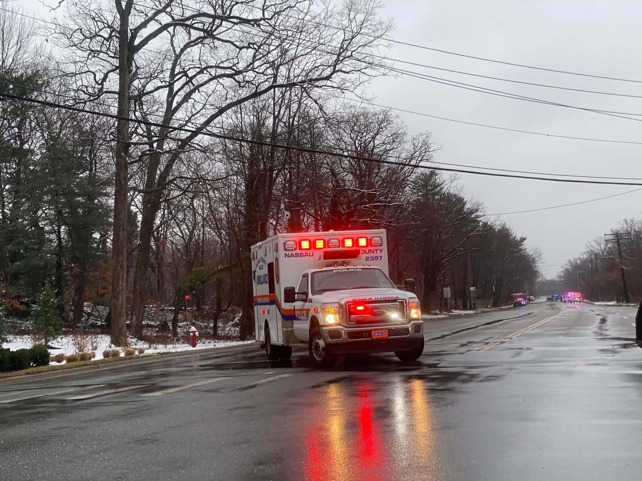 Fatality on Glen Cove Road in Westbury