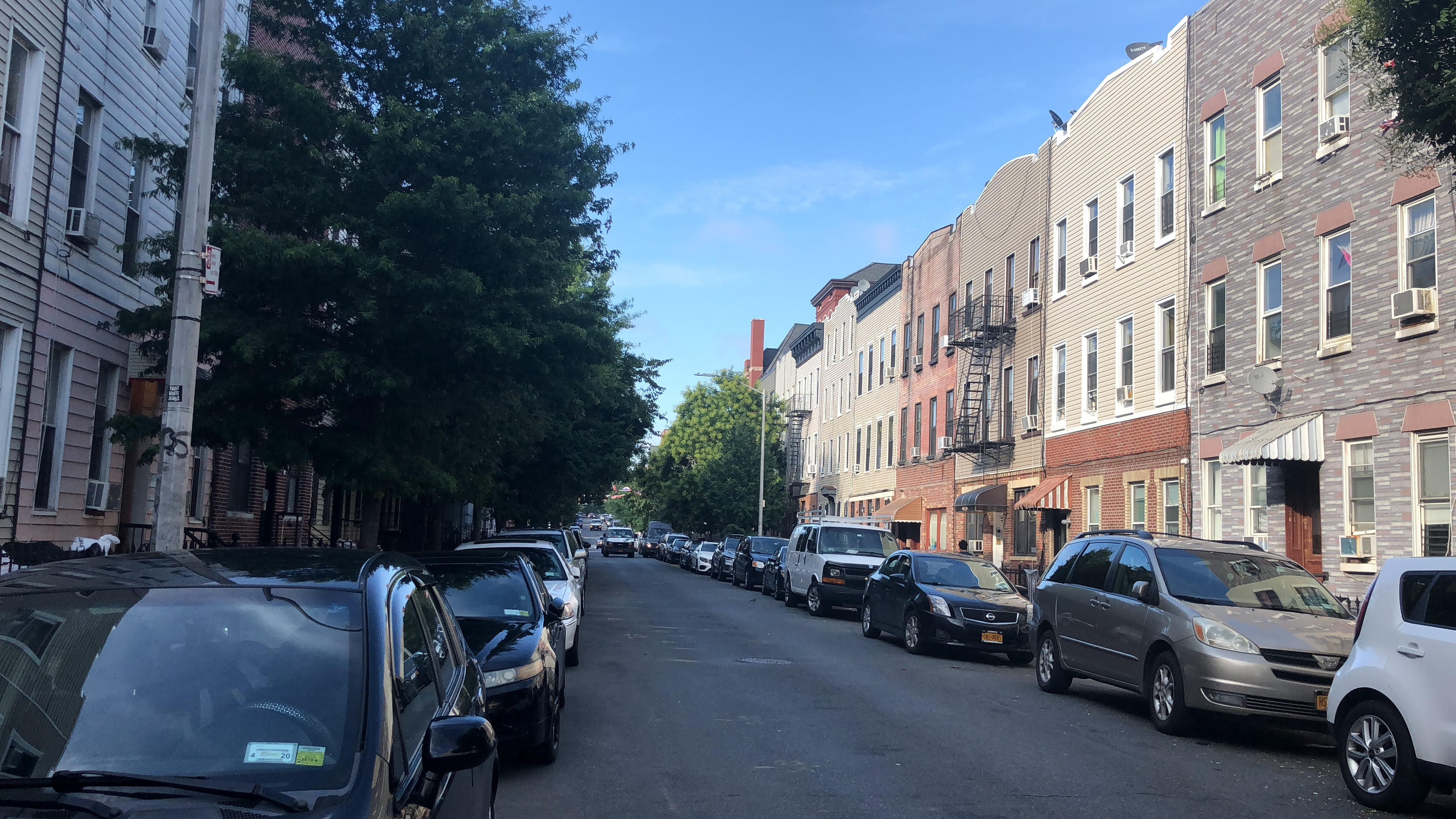 A view of Brooklyn near Knickerbocker Avenue.