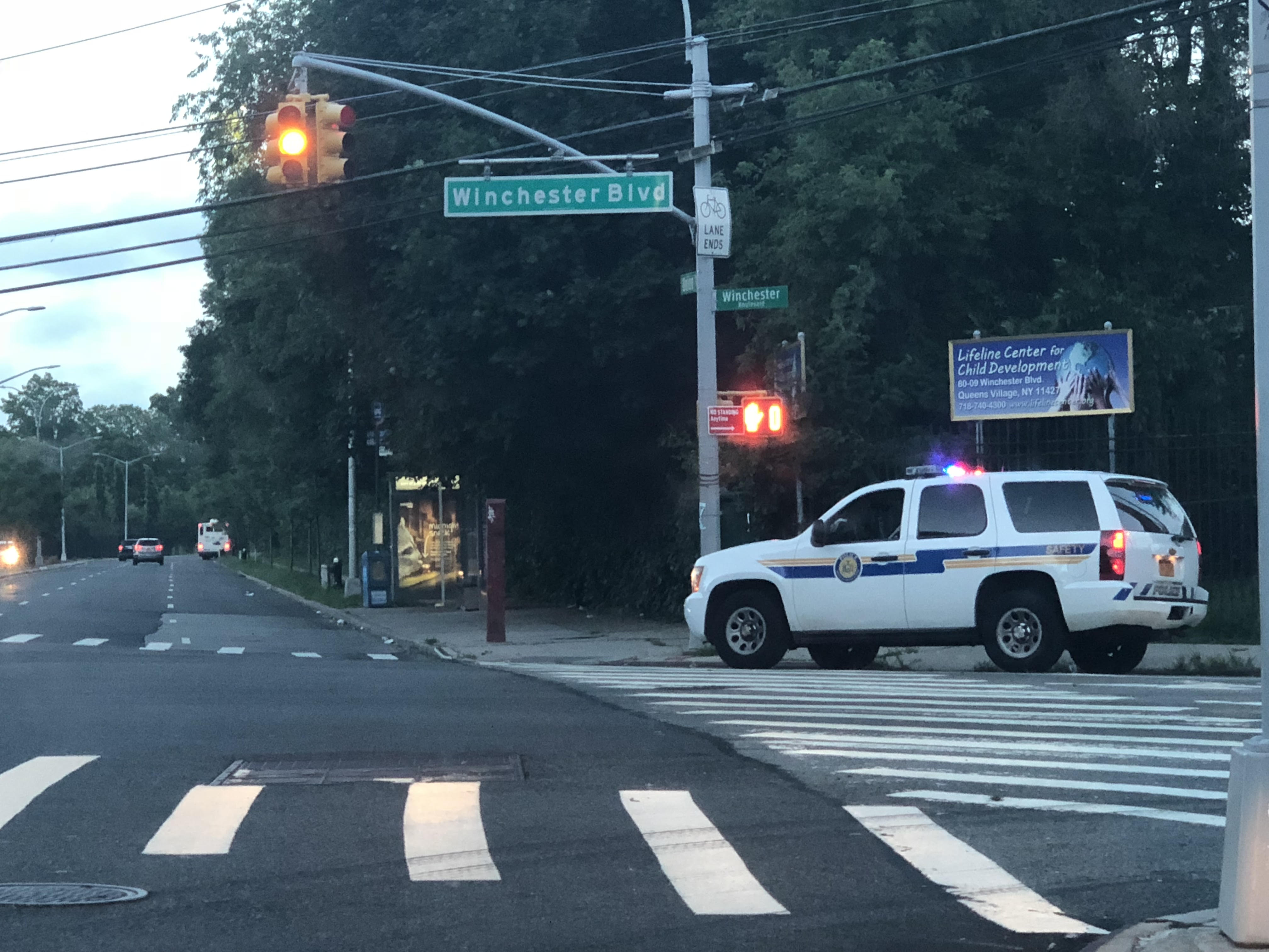 Corner of Union Turnpike and Winchester Blvd.