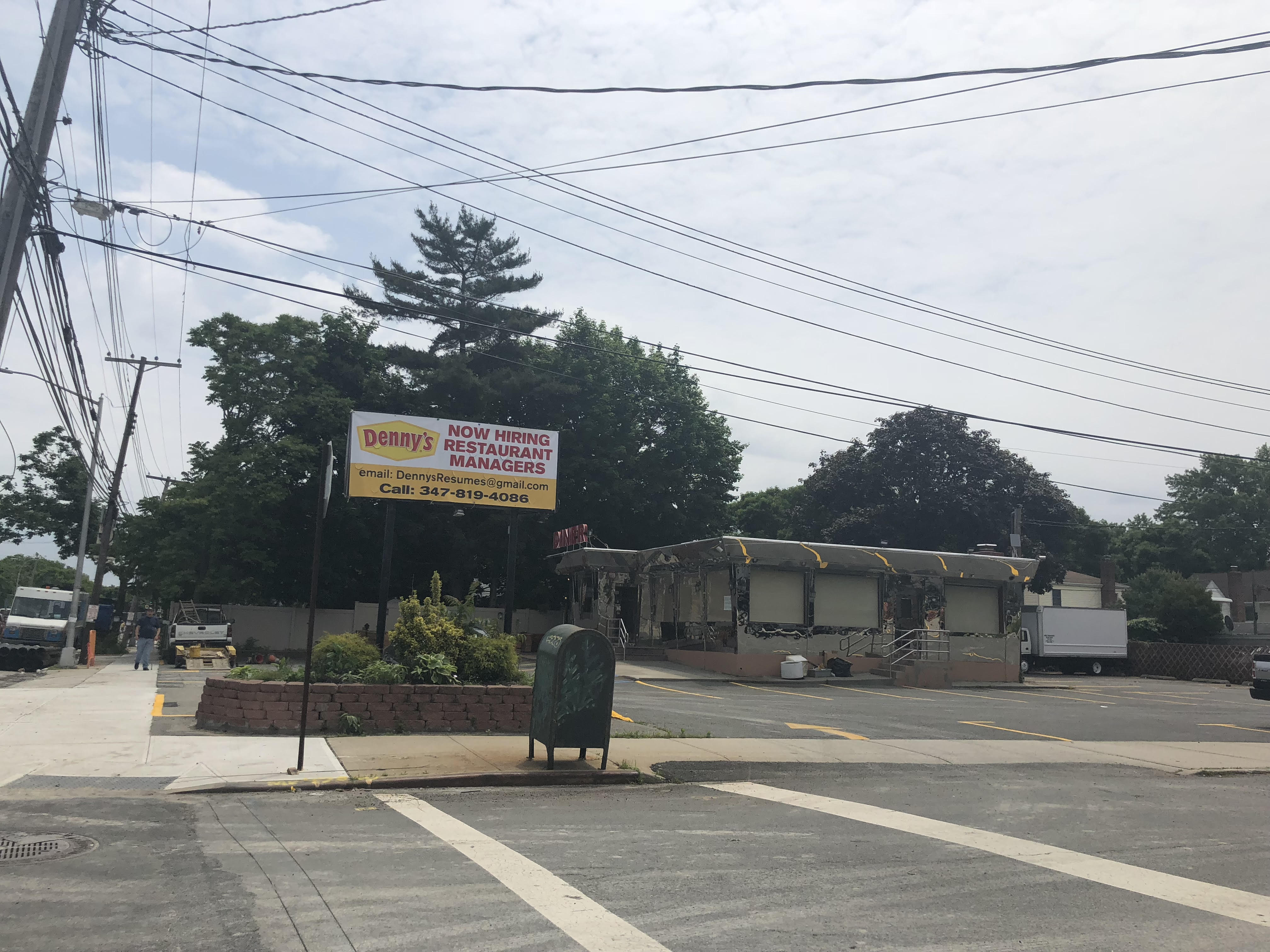 Denny's opening in Queens Village.