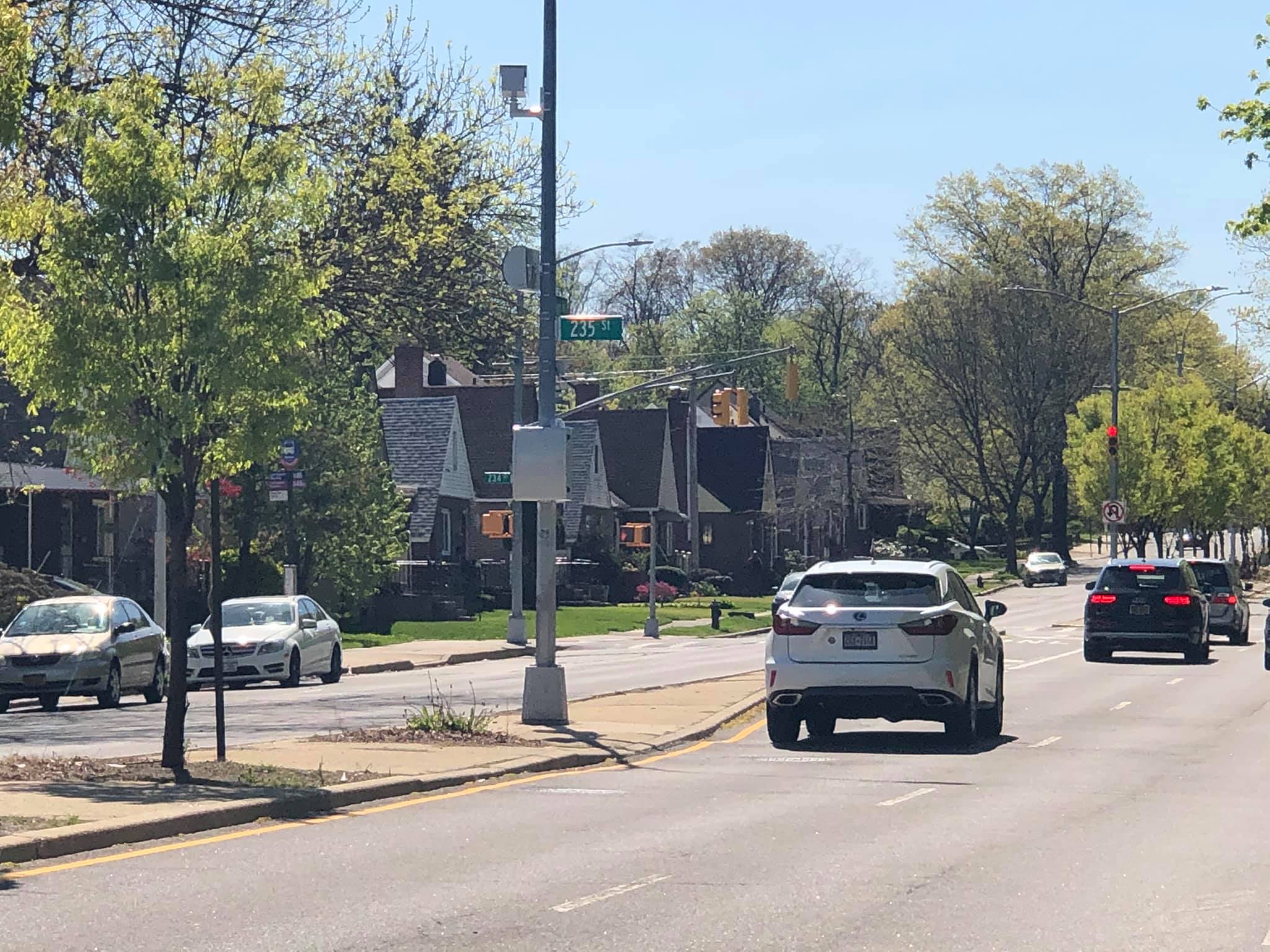 Speed camera added on Union Turnpike westbound at 235 Street in Queens Village.