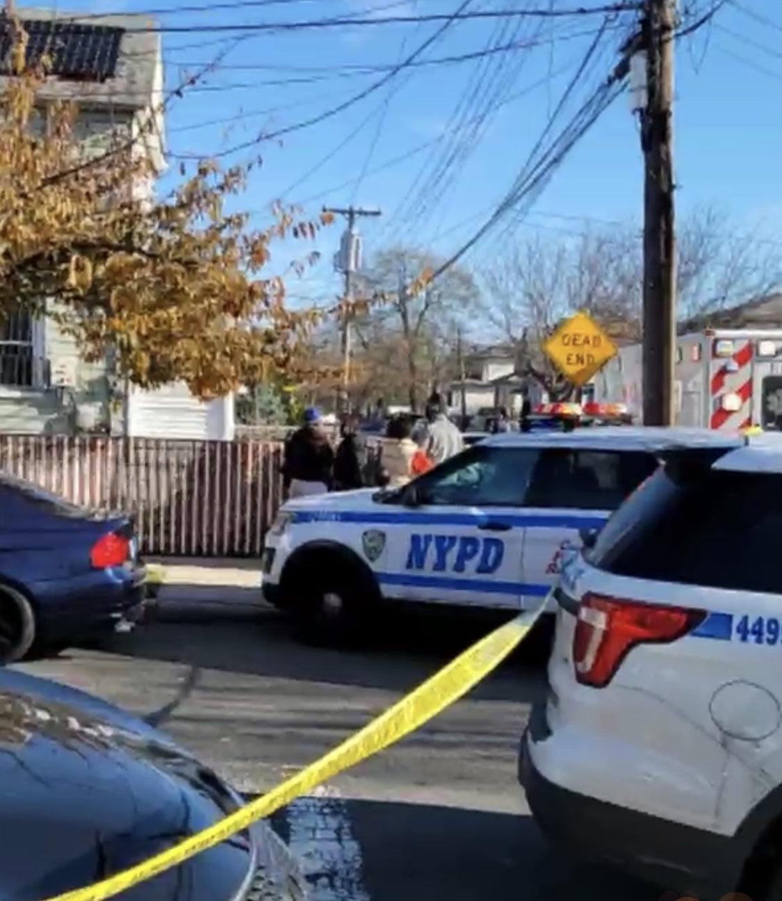 Police activing involving shooting in Queens. 