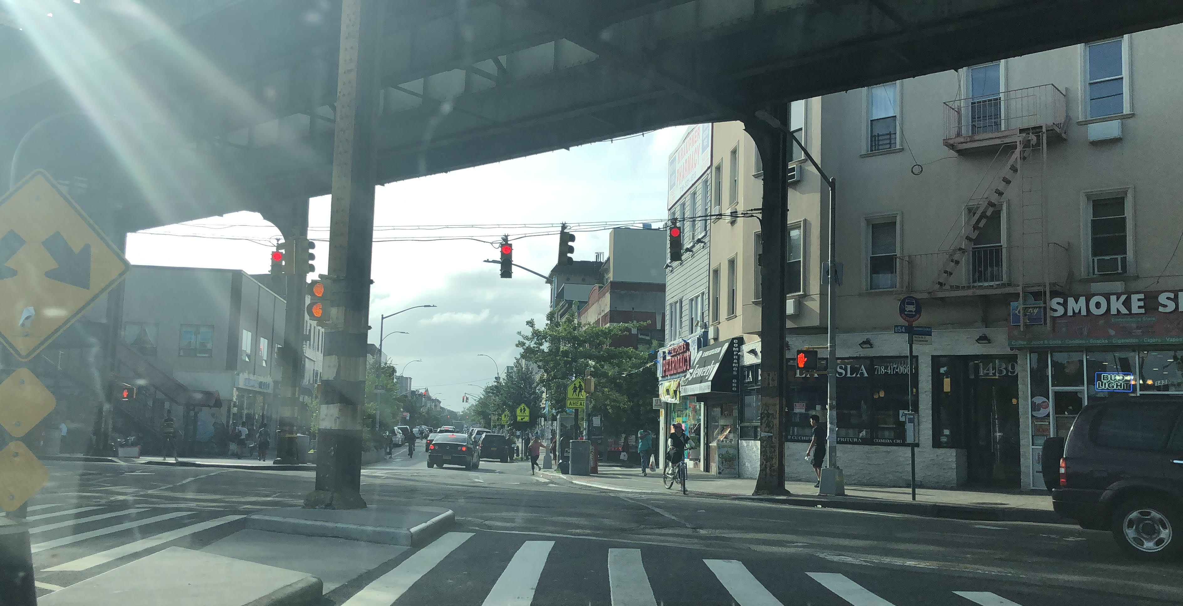 Knickerbocker Avenue in Brooklyn.