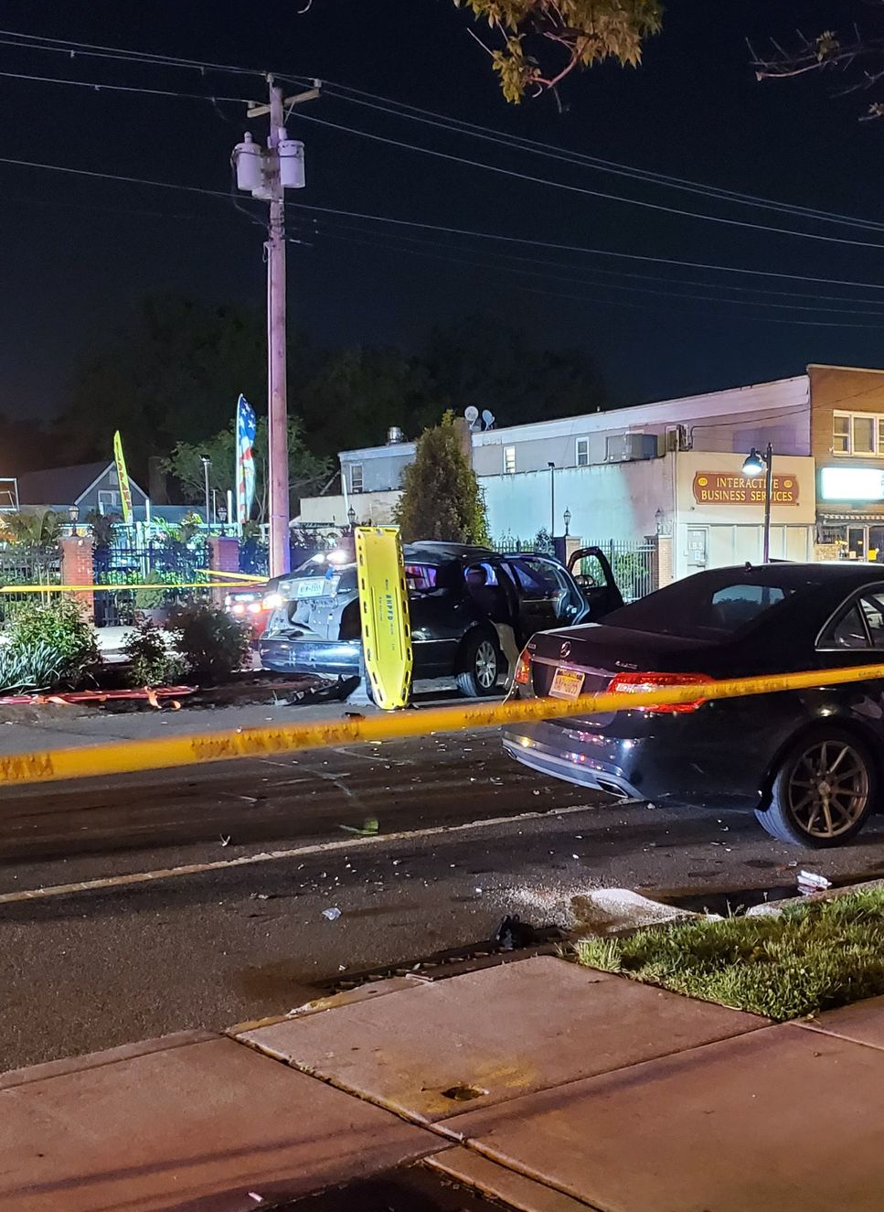 Three people dead from multiple vehicle accident on Jericho Turnpike in New Hyde Park.