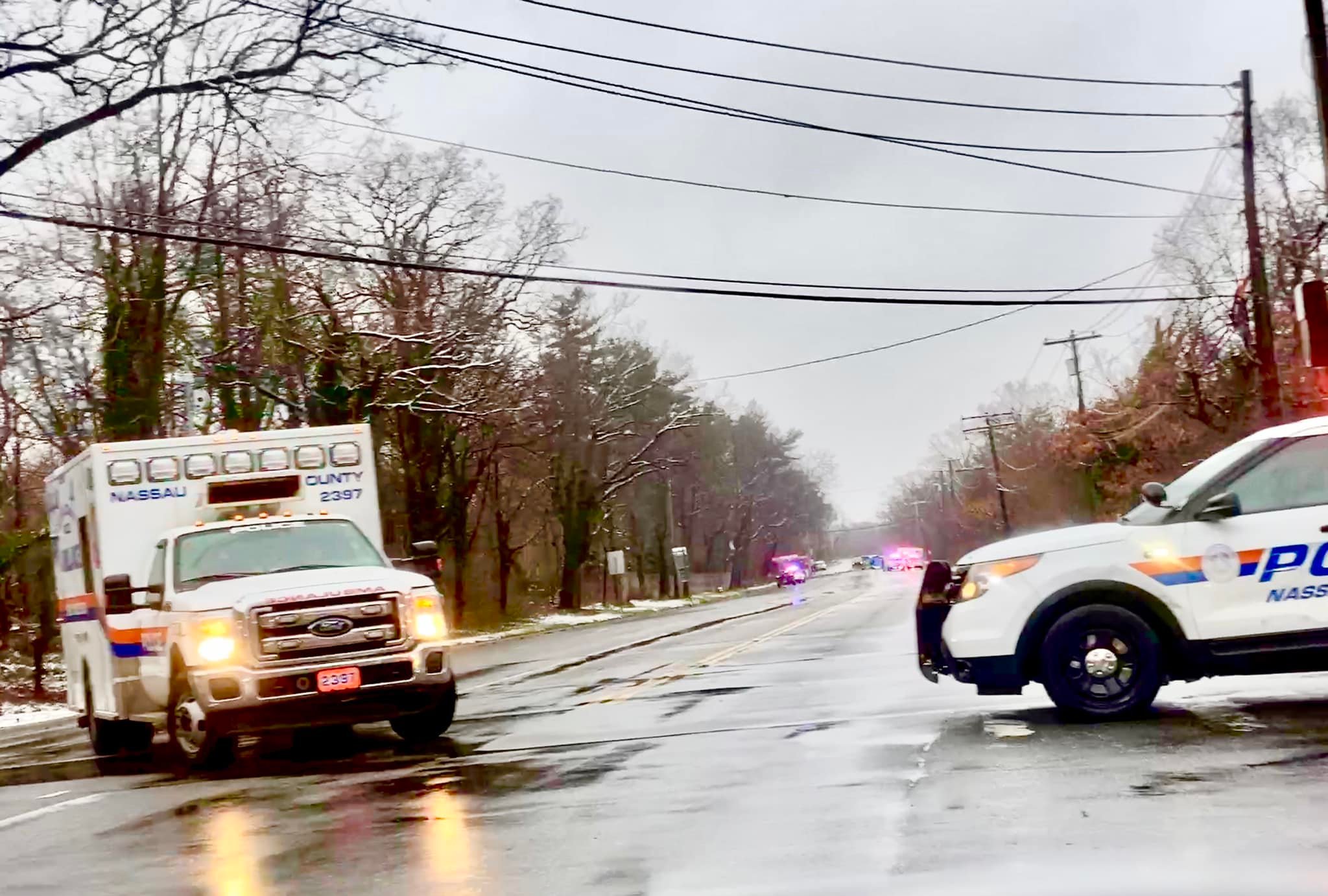 Fatality on Glen Cove Road in Westbury